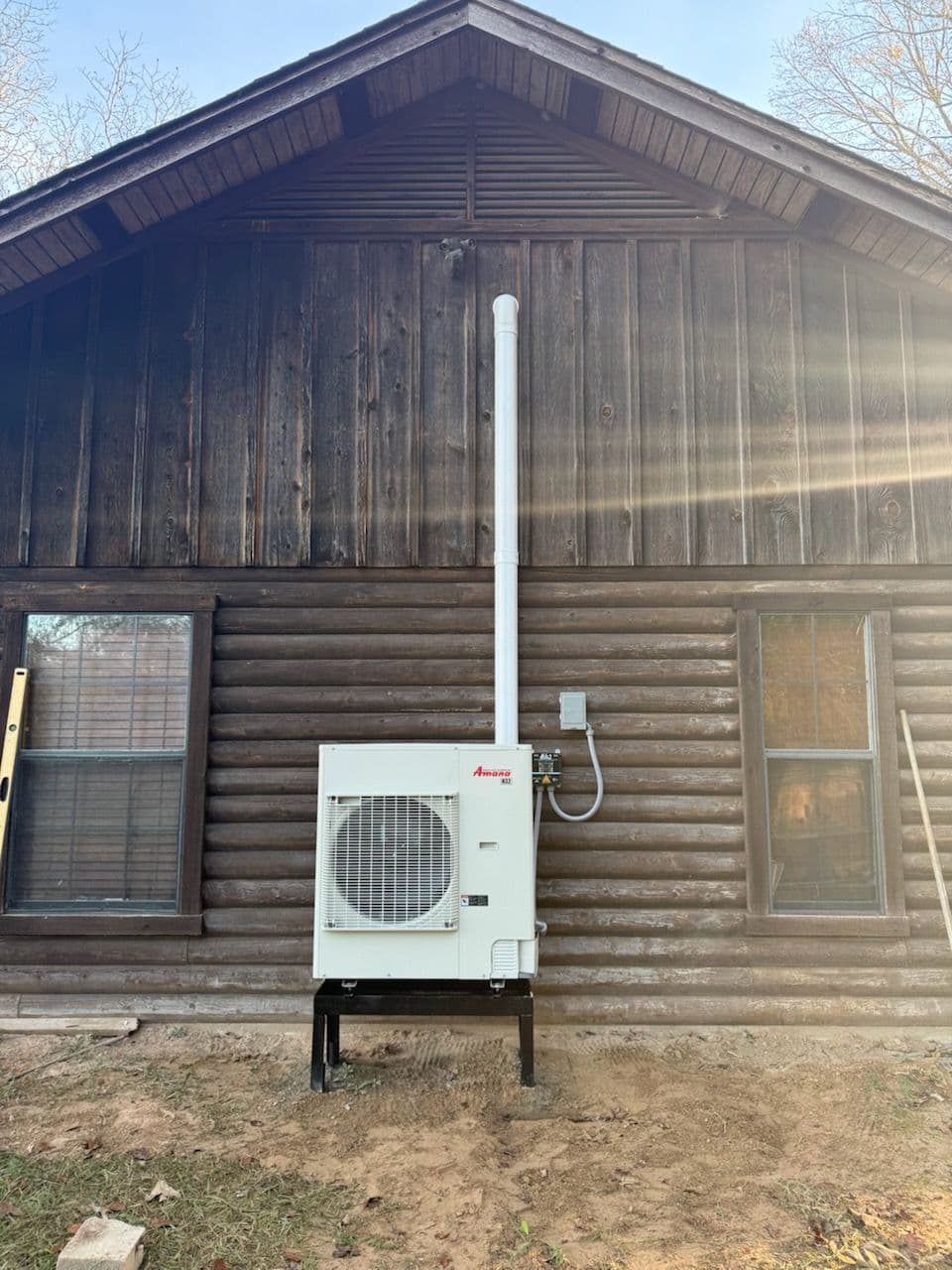 Amana S System Installation in Attic Space