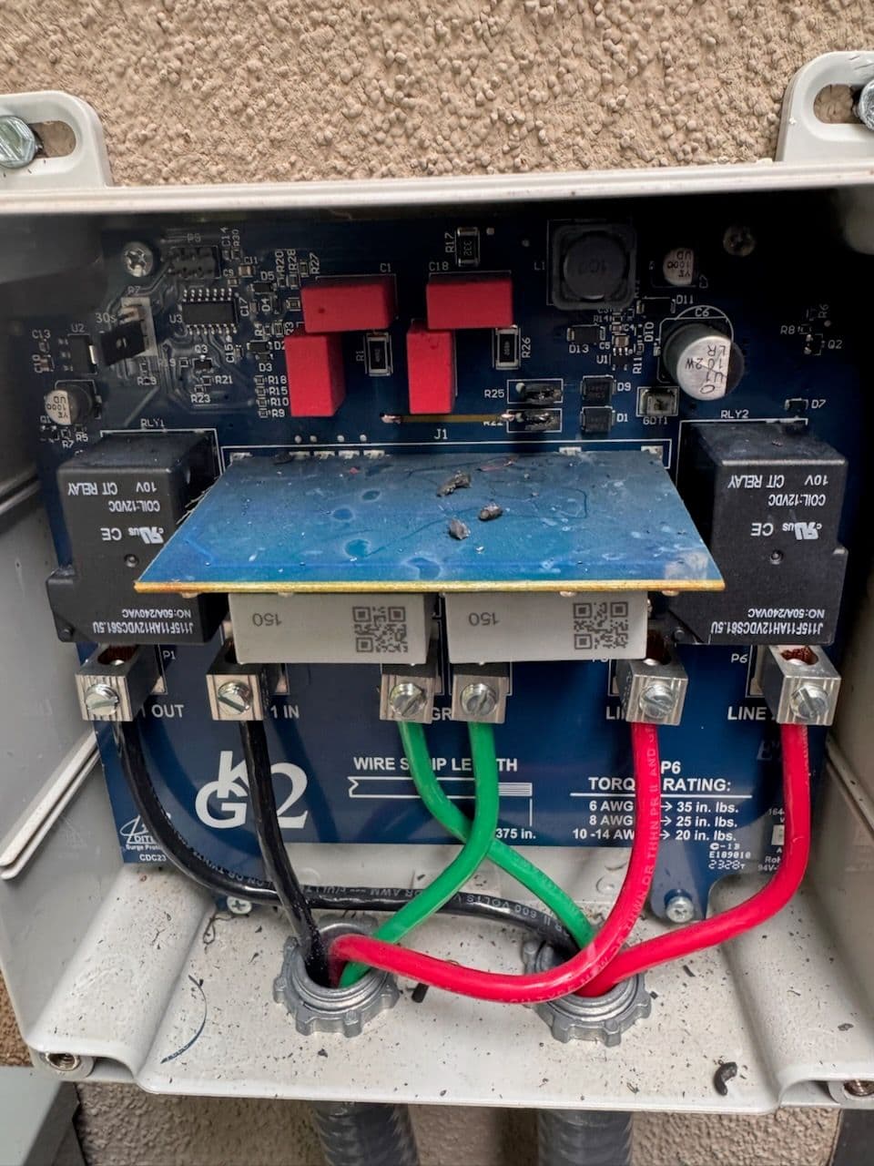 Project Surge Protector Installation in Lindale TX for AC Safety image